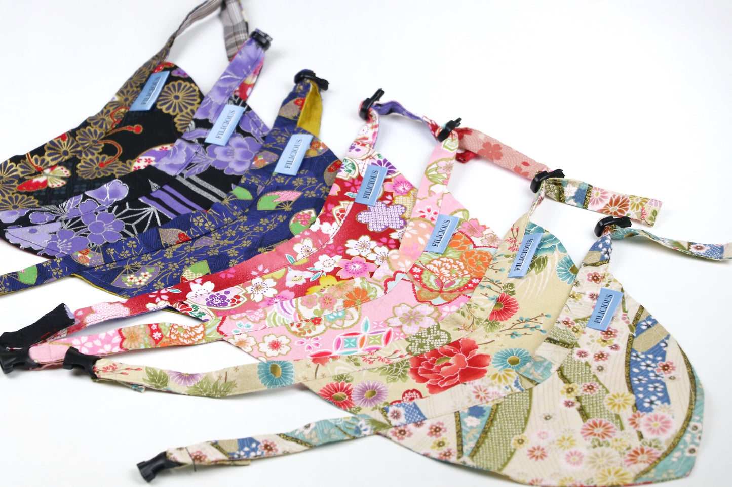 Limited edition Japanese Yukata Neckerchief - Double sided B0042020