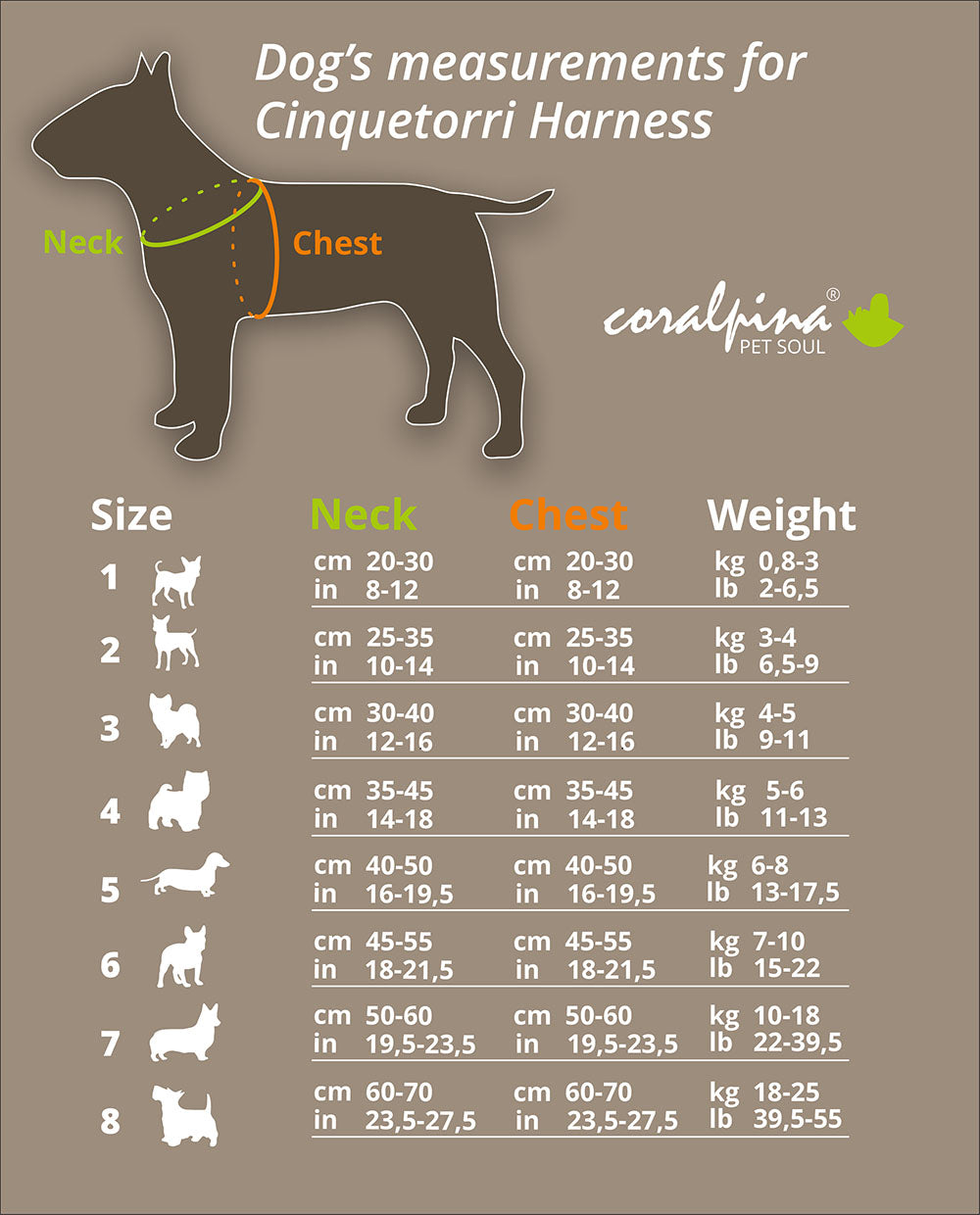 CORALPINA PET SOUL HARNESS