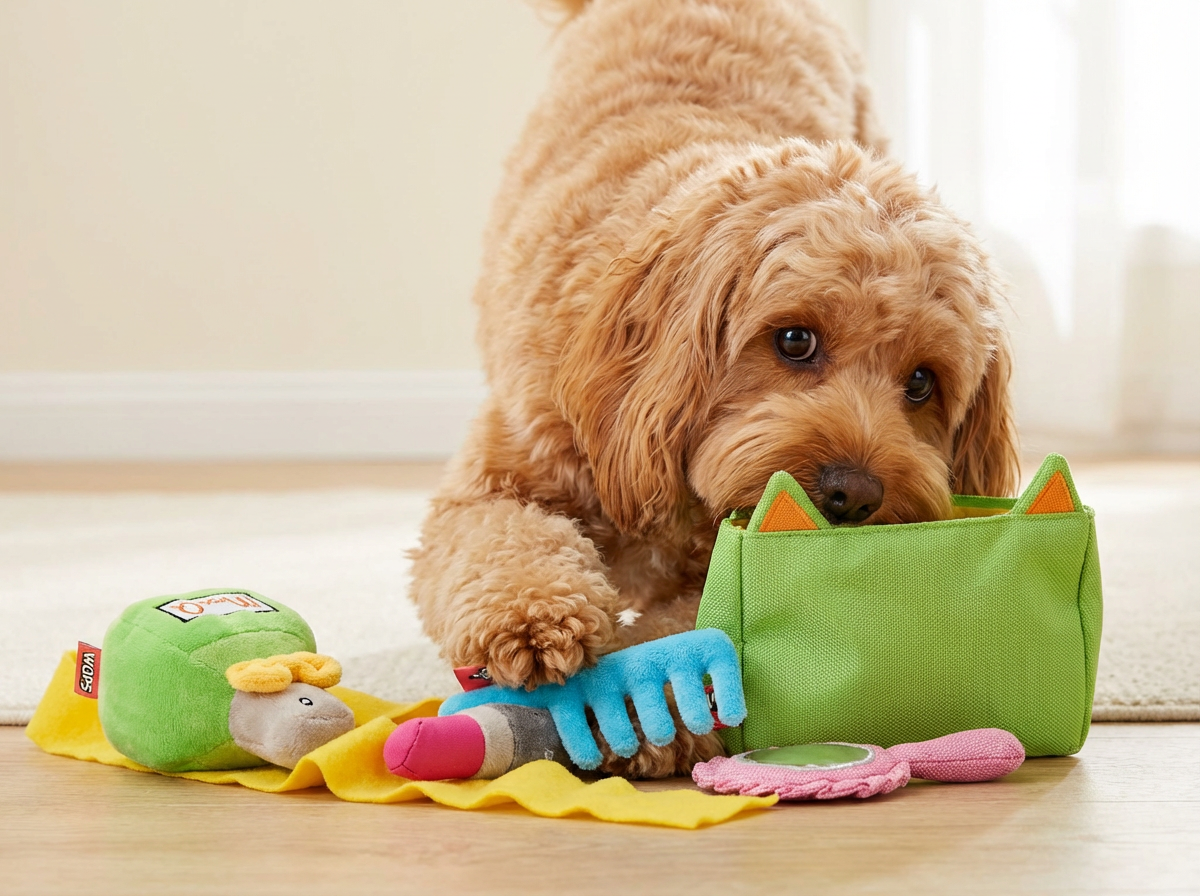 Sniffing toy - what is my bag?