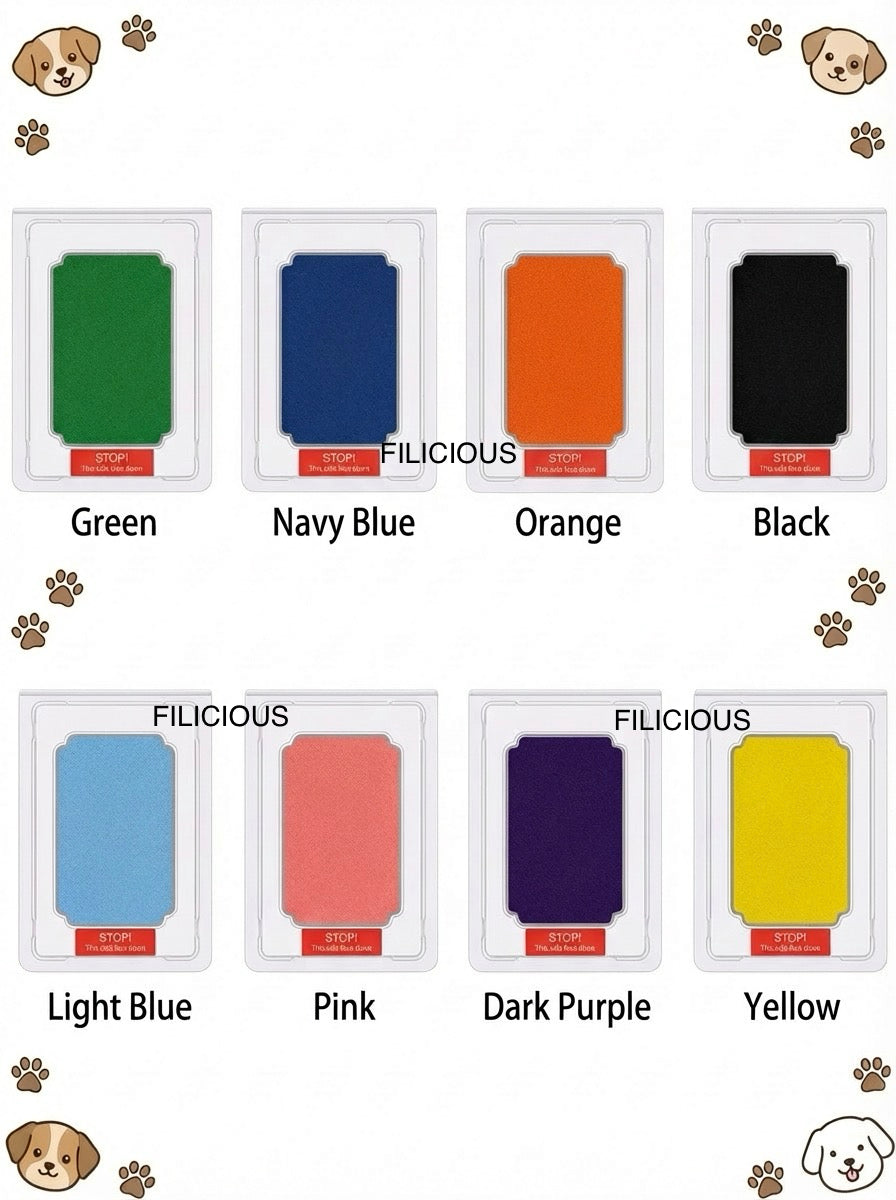 Filicious Pet Ink Kit — Paw Print Stamp & Keepsake Set